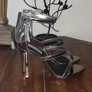 Steve Madden Silver Feelya Pumps